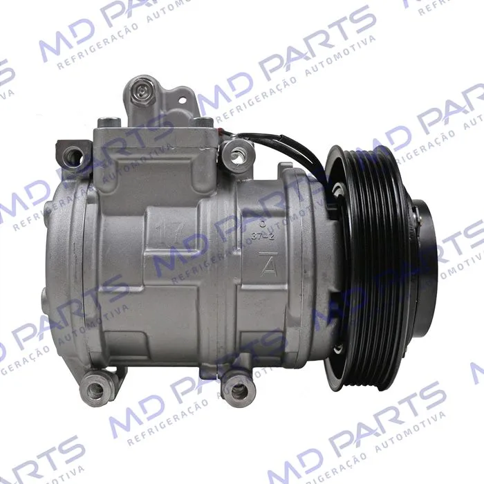 Compressor 10P15C Toyota Corolla Maio 2002 Até 2007 - 12 Volts Polia 6pk 140mm R134a OEM: 447.170.0650 — foto 5