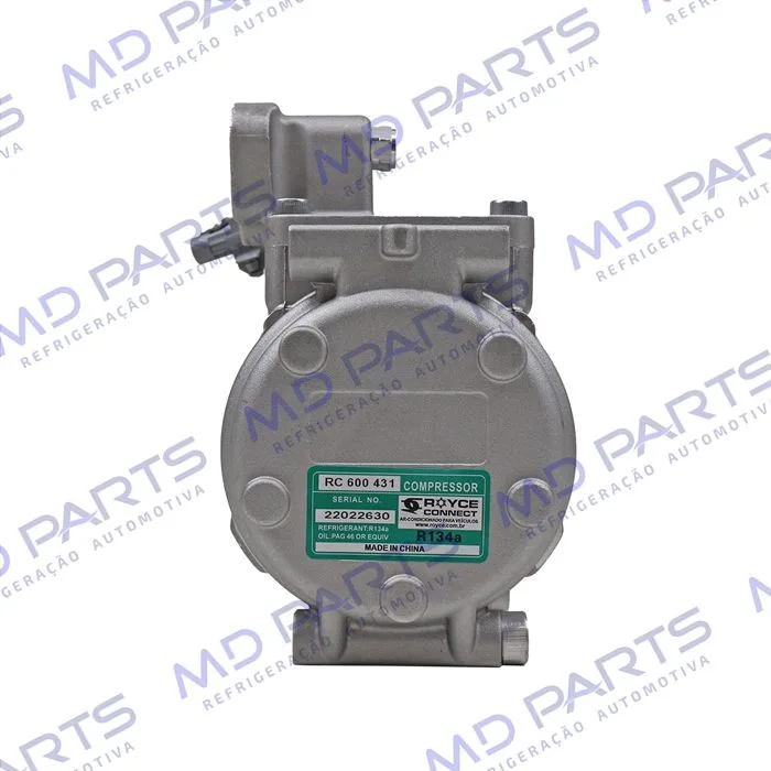 Compressor 10P15C Toyota Corolla Maio 2002 Até 2007 - 12 Volts Polia 6pk 140mm R134a OEM: 447.170.0650 — foto 7