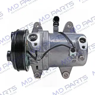 Compressor Calsonic Mitsubishi L200 Triton Motor 2.4 2017> - 12 Volts Polia 5pk 120mm OEM: 7813A673