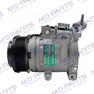 Compressor Modelo FOMOCO Ford Ranger Diesel 2016 Até 2019 - 12 Volts Polia 7pk 115mm OEM: EB3B-19D629-DA