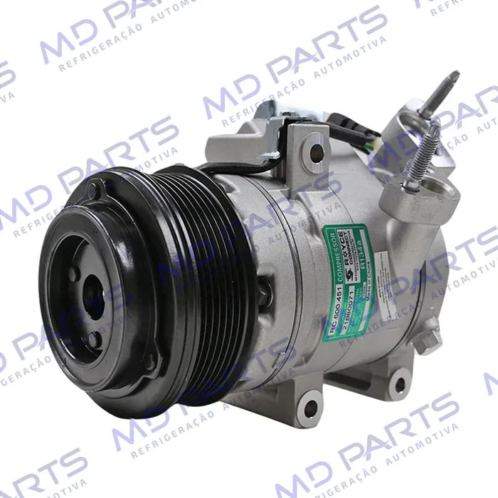 Compressor Modelo FOMOCO Ford Ranger Diesel 2016 Até 2019 - 12 Volts Polia 7pk 115mm OEM: EB3B-19D629-DA — foto 2