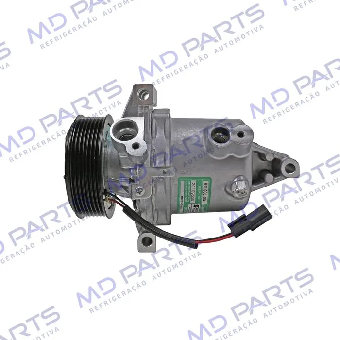 Compressor Calsonic Nissan Kicks 1.6 2016 Até 2019/ Renault Sandero/ Logan/ Duster/ Oroch/ Captur 2017 Até 2019 Motor 1.6 - 12 Volts Polia 7pk 104mm OEM: 926005RA0A/ 926006053R