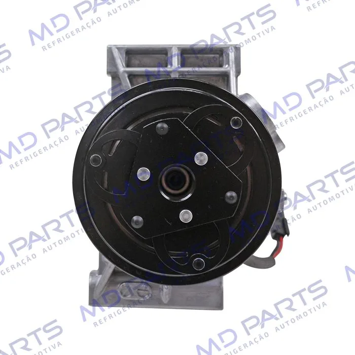 Compressor Calsonic Nissan Kicks 1.6 2016 Até 2019/ Renault Sandero/ Logan/ Duster/ Oroch/ Captur 2017 Até 2019 Motor 1.6 - 12 Volts Polia 7pk 104mm OEM: 926005RA0A/ 926006053R — foto 3