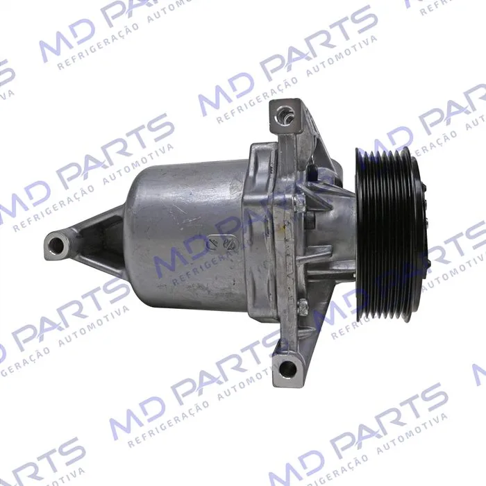 Compressor Calsonic Nissan Kicks 1.6 2016 Até 2019/ Renault Sandero/ Logan/ Duster/ Oroch/ Captur 2017 Até 2019 Motor 1.6 - 12 Volts Polia 7pk 104mm OEM: 926005RA0A/ 926006053R — foto 5