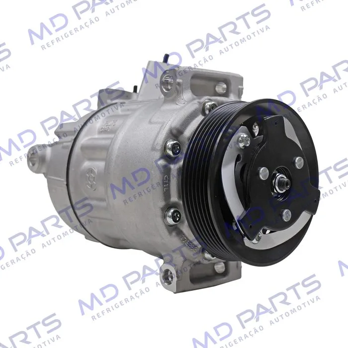 Compressor Modelo Sanden PXE16 Volkswagen Jetta 2011>/ Passat/ Tiguan TSI Motor 2.0 Aspirado/ Audi A4/ Audi A3 Nova - Sentido Anti-Horário OEM: 5C0820803G — foto 3