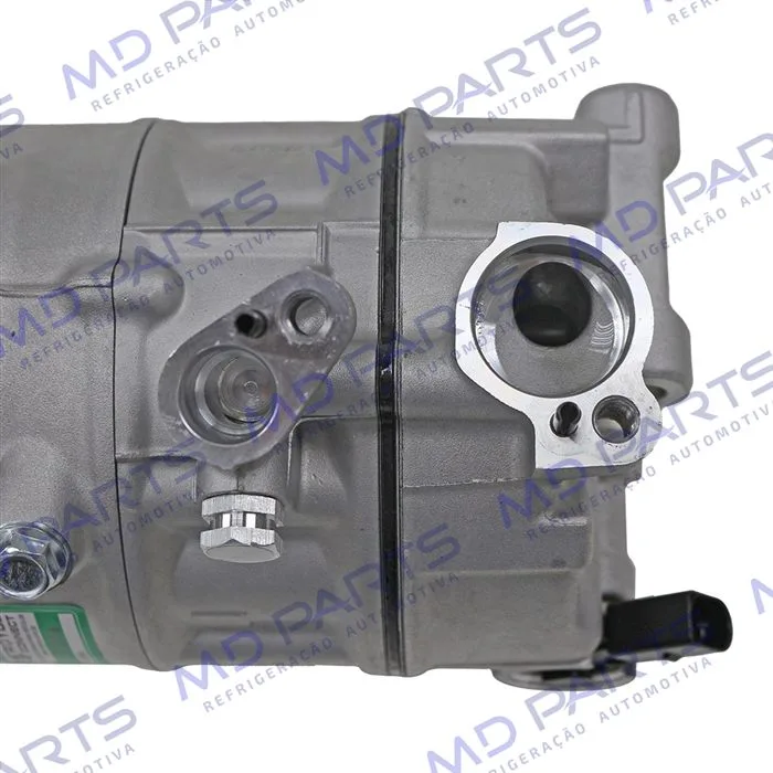 Compressor Modelo Sanden PXE16 Volkswagen Jetta 2011>/ Passat/ Tiguan TSI Motor 2.0 Aspirado/ Audi A4/ Audi A3 Nova - Sentido Anti-Horário OEM: 5C0820803G — foto 7