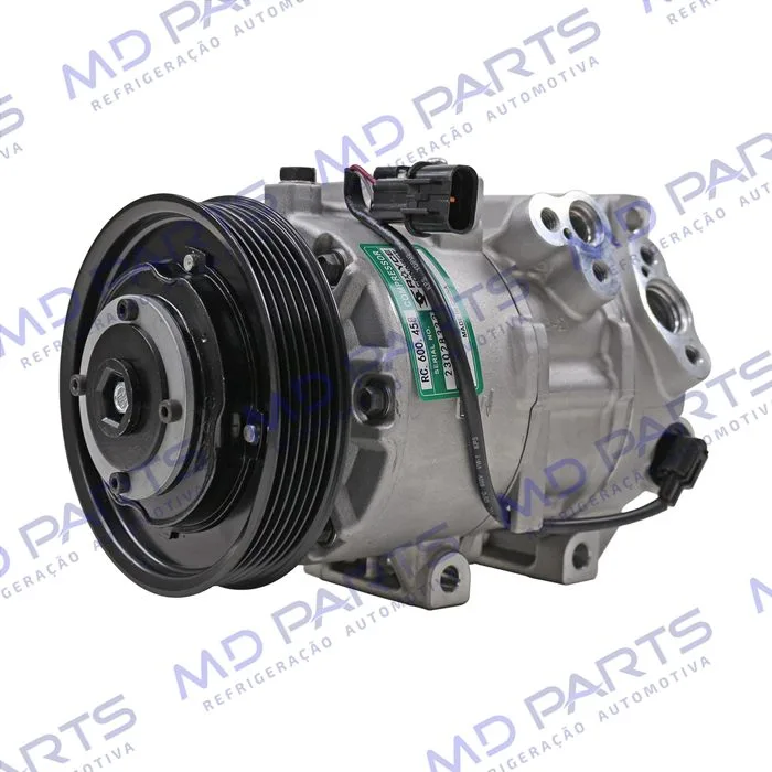Compressor Modelo Doowon DVE 14N Hyundai Nova Tucson 2018> Mangueira 19MM/ Creta 1.6 2017> - 12 Volts 6pk 125mm OEM: DWP300134460 — foto 2