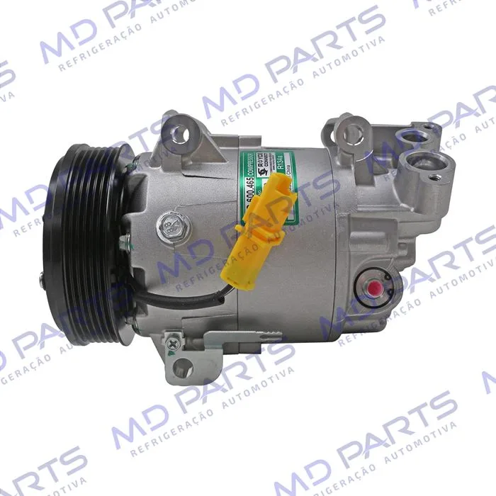 Compressor Modelo Delphi CVC PSA Peugeot 206 / 207 1.4/1.6 Setembro de 2007>/ 208 1.2 2017 Até 2022/ Citroën C3/ Aircross - 12 Volts Polia 6pk 115mm