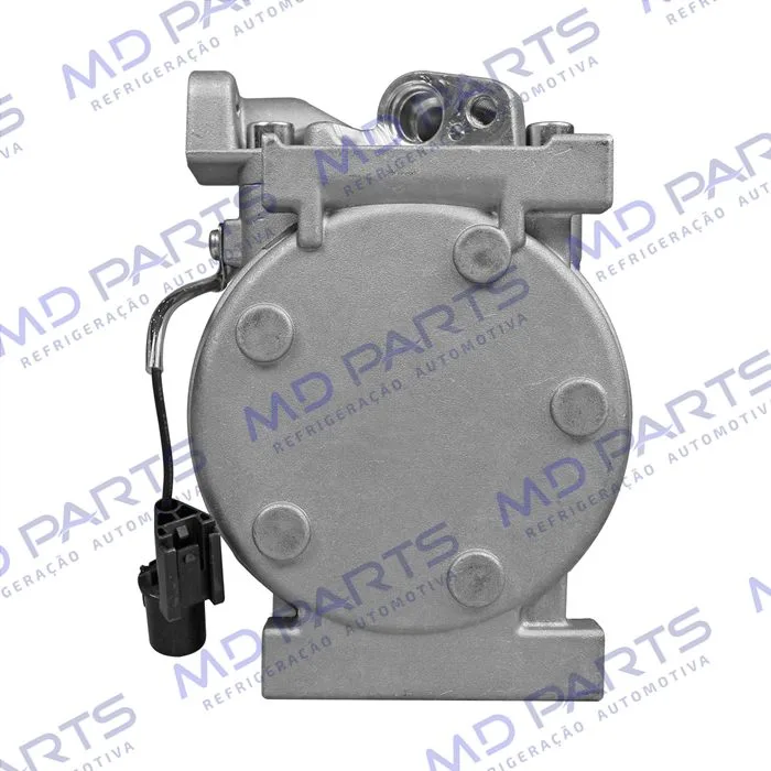 Compressor Modelo Halla HS09 Kia Picanto 1.0 Flex 4 Cilindros 2006> - 12 Volts Polia 5pk 121mm OEM: 977011Y000 — foto 7