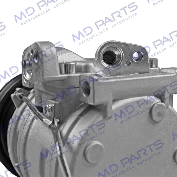 Compressor Modelo Halla HS09 Kia Picanto 1.0 Flex 4 Cilindros 2006> - 12 Volts Polia 5pk 121mm OEM: 977011Y000 — foto 9