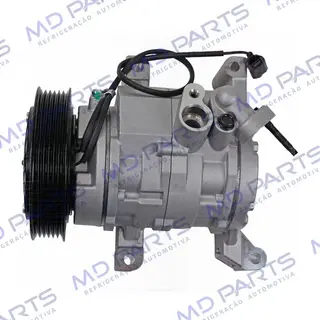 Compressor Modelo Hanon Systems Honda Civic Motor 2.0 Geração 10 2017> - 12 Volts Polia 6pk 125mm OEM: CVFBA-04 / 38800-5FG-M11-M6