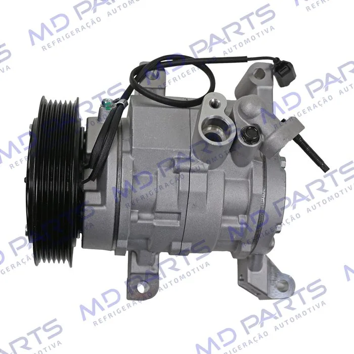 Compressor Modelo Hanon Systems Honda Civic Motor 2.0 Geração 10 2017> - 12 Volts Polia 6pk 125mm OEM: CVFBA-04 / 38800-5FG-M11-M6