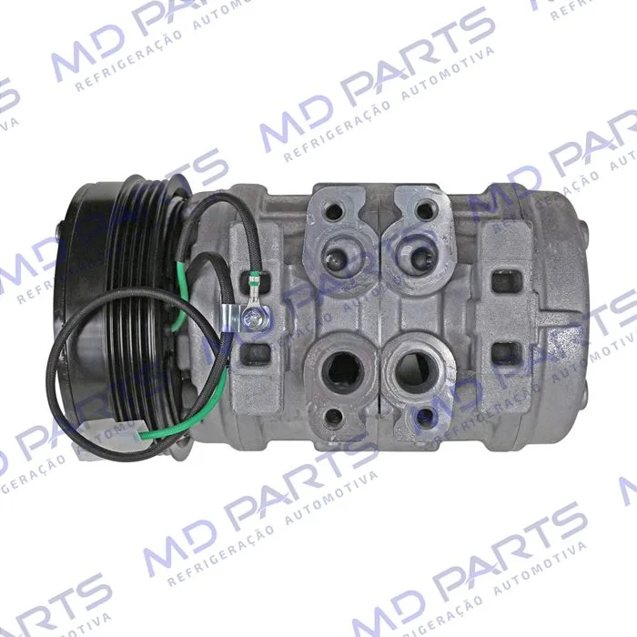 Compressor Modelo Denso 10P15 Caminhão Volkswagen Constellation Motor MAN 2012 > - 24 Volts Polia 4pk 125mm OEM: 2T2820803A — foto 8
