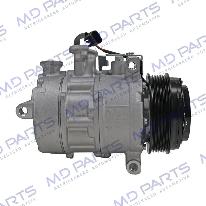Compressor Modelo Sanden Mercedes Benz Sprinter 314/ 415/ 416/ 516 2020> - 12 Volts Polia 6pk 114mm OEM: A0008303902/ A0008303202/ A0008304400 — foto 4