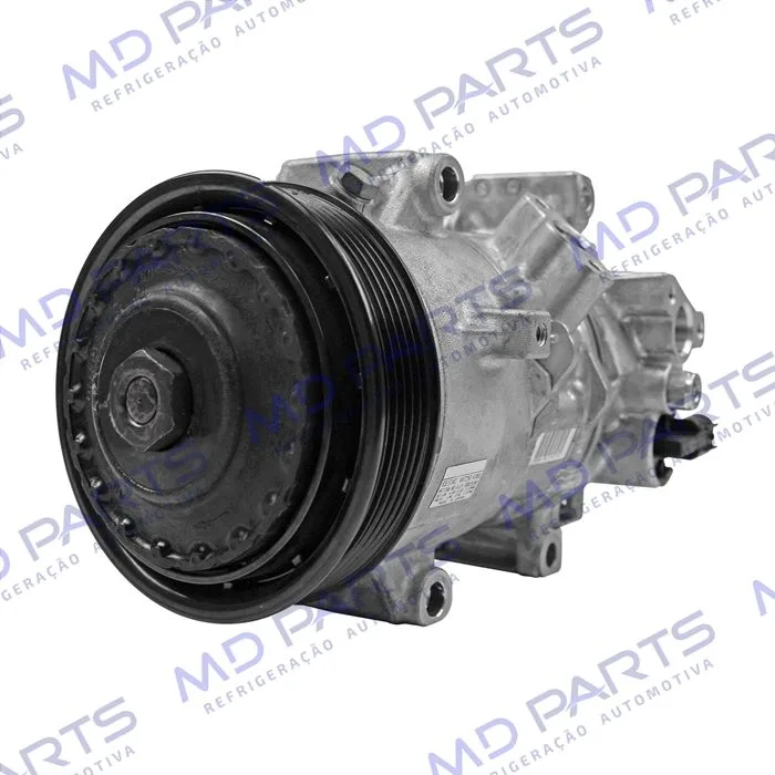 Compressor Modelo Denso 6SES14C Toyota Corolla 2020> Motor 2.0 Flex - 12 Volts Polia 6pk 125mm — foto 2