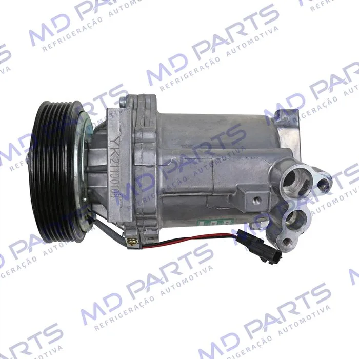 Compressor Renault Fluence 2.0 - 12 Volts Polia 6pk 120mm OEM: 926009541R — foto 8