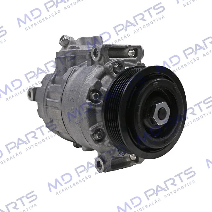 Compressor Modelo Denso 6SEU14C Volkswagen Amarok Diesel 2010 Até 2017 - 12 Volts Polia 6pk 105mm OEM:7E0820803J — foto 4