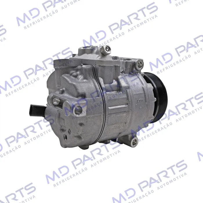 Compressor Modelo Denso 6SEU14C Volkswagen Amarok Diesel 2010 Até 2017 - 12 Volts Polia 6pk 105mm OEM:7E0820803J — foto 6