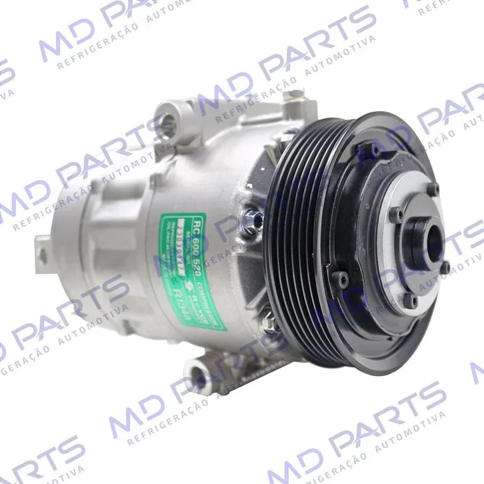 Compressor Modelo Doowon DVE 16N Hyundai Creta 2.0 2017>/ Kia Sportage Motor 2.0 2017 Até 2020 - Conexão 19MM - 12 Volts Polia 6pk 120mm — foto 3