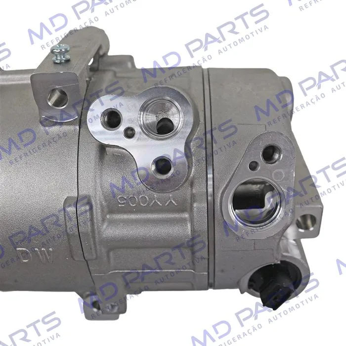 Compressor Modelo Doowon DVE 16N Hyundai Creta 2.0 2017>/ Kia Sportage Motor 2.0 2017 Até 2020 - Conexão 19MM - 12 Volts Polia 6pk 120mm — foto 7