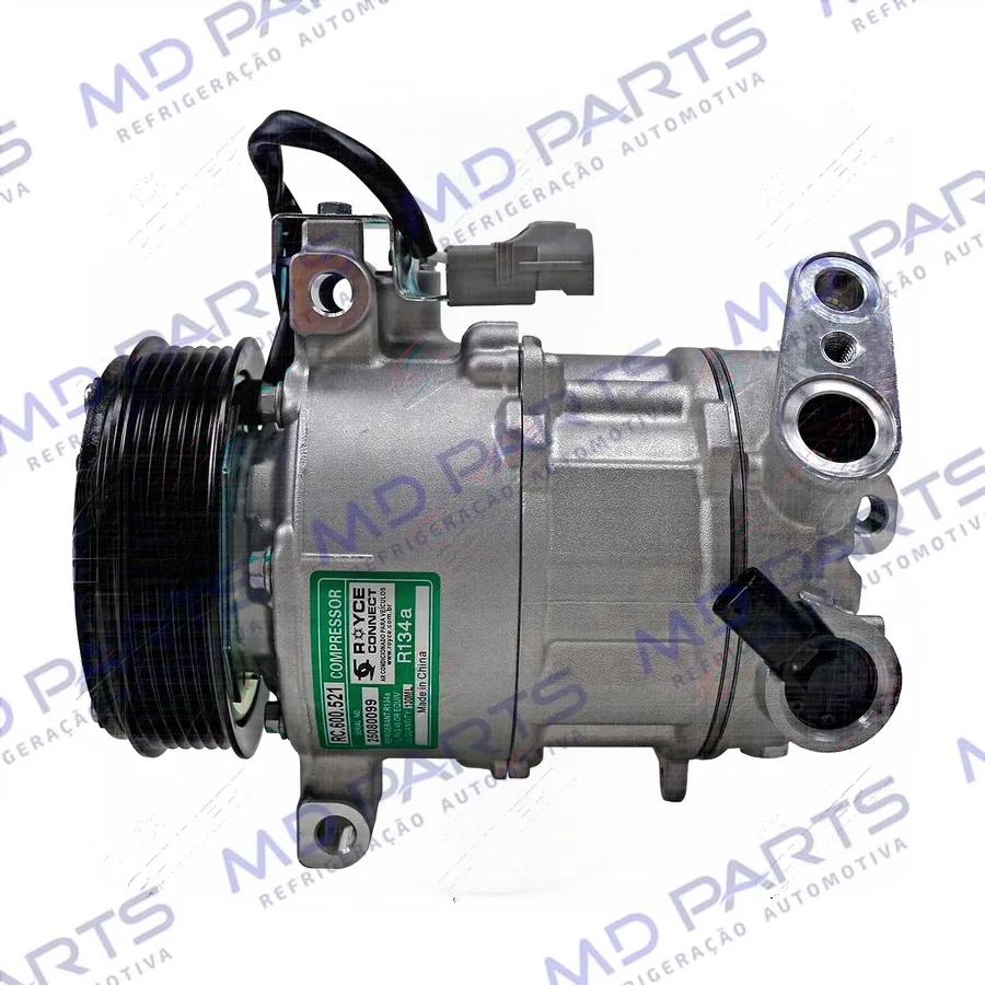 Compressor modelo Mahle Jeep Compass Motor 2.0/2.4 16 Válvulas Motor Tigershark Flex 2017> / Fiat Toro 2.4 Tigershark - 12 Volts Polia 6pk 138mm