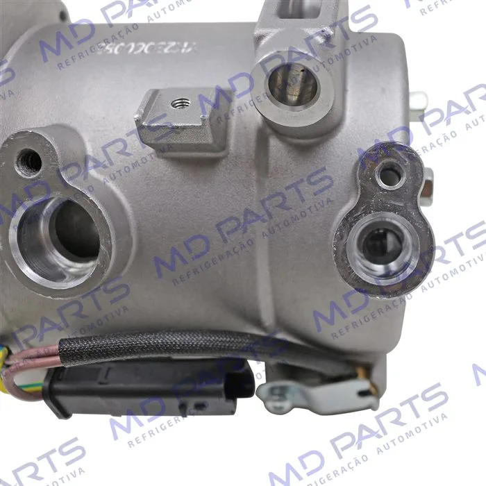 Compressor Citroën C4 Cactus 1.6 Aspirado 2019>/ Peugeot 208 2021 - 12 Volts Polia 6pk OEM: 9827596380 — foto 9
