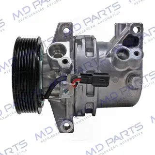 Compressor Modelo Calsonic Renault Captur/ Duster/ Duster Oroch Motor 2.0 - 12 Volts Polia 7pk 112mm OEM: 926009158R