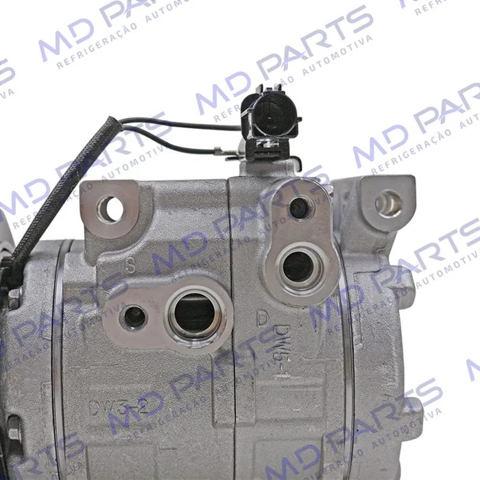 Compressor Original Hyundai HB20 1.0 - 12 Volts Polia 5pk 121mm OEM: 977011S000 — foto 8