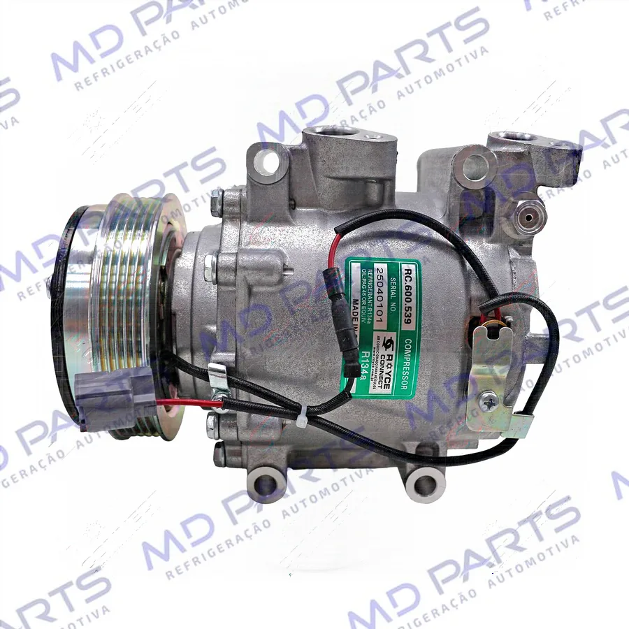 Compressor Modelo Sanden 3442 TRSE07 Honda Fit Motor 1.4 /1.5 Twist 2011 Até 2014 - 12 Volts Polia 5pk