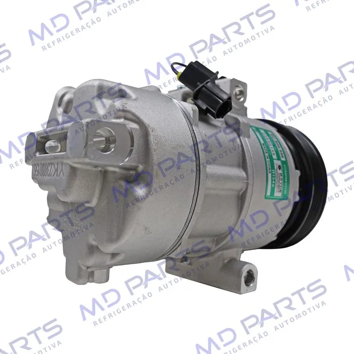 Compressor Modelo Doowon DV14N Hyundai Creta 1.6/2.0 2022> - 12 Volts Polia 6pk 115mm — foto 4
