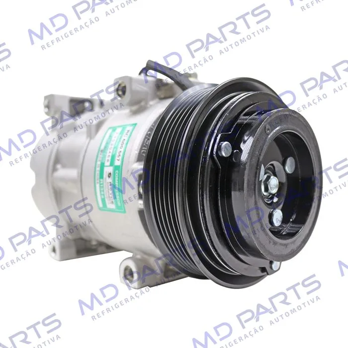 Compressor Modelo Doowon DV14N Hyundai Creta 1.0 Turbo TGDI 2022> - 12 Volts Polia 6pk — foto 3