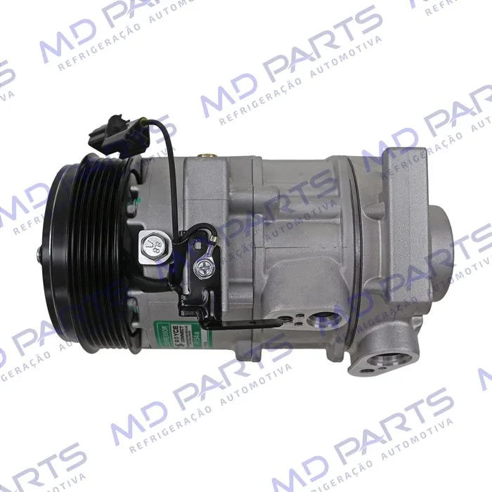 Compressor Modelo Doowon Hyundai DV10 HB20 1.0 Turbo Motor 3 Cilindros 2021> - 12 Volts OEM: 97701R1500 — foto 6
