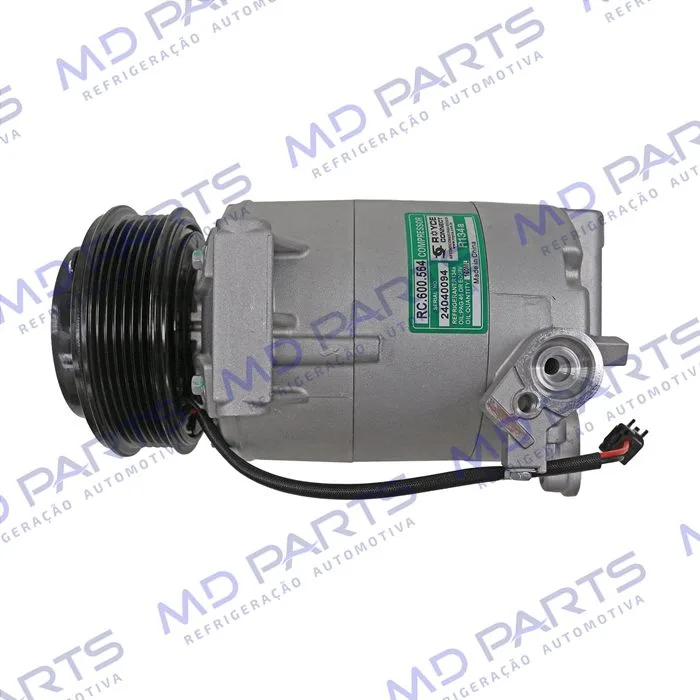 Compressor Modelo VS-16 Ford New Fiesta 1.0 Ecoboost Automático 2016> - 12 Volts Polia 6pk OEM: C1B1-19D629-A2G — foto 6