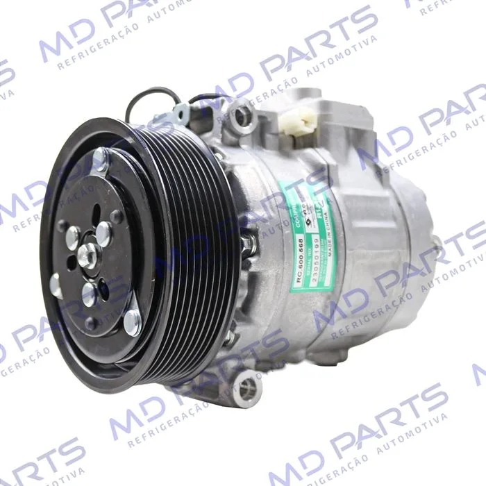 Compressor AA Modelo AA Denso 7SBU16C Caminhão Mercedes Benz Axor - 24 Volts Polia 9pk 135mm OEM: 4572300111/ A0002343711 — foto 2