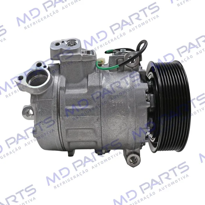 Compressor AA Modelo AA Denso 7SBU16C Caminhão Mercedes Benz Axor - 24 Volts Polia 9pk 135mm OEM: 4572300111/ A0002343711 — foto 4