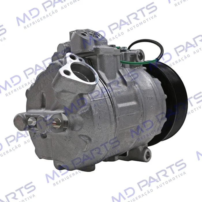 Compressor AA Modelo AA Denso 7SBU16C Caminhão Mercedes Benz Axor - 24 Volts Polia 9pk 135mm OEM: 4572300111/ A0002343711 — foto 5