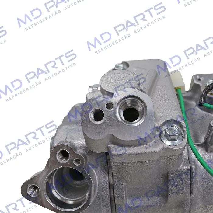 Compressor AA Modelo AA Denso 7SBU16C Caminhão Mercedes Benz Axor - 24 Volts Polia 9pk 135mm OEM: 4572300111/ A0002343711 — foto 9