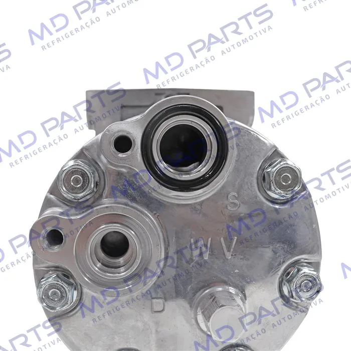 Compressor Modelo 7H15 8044/ 8242/ 8112/ 6028/ 8176 Caminhão Volvo NH 1999 Até 2006/ FH/ FM 1998 Até 2007/ Caminhão VM 2008 Até 2022/ Máquina Volvo - 24 Volts Polia 8pk 132mm OEM: 11412631 — foto 7
