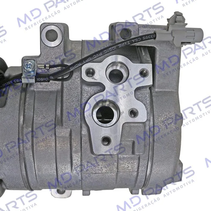 Compressor Modelo Denso 10S15 New Honda Civic 2007 Até 2012 EXS / LXS — foto 7