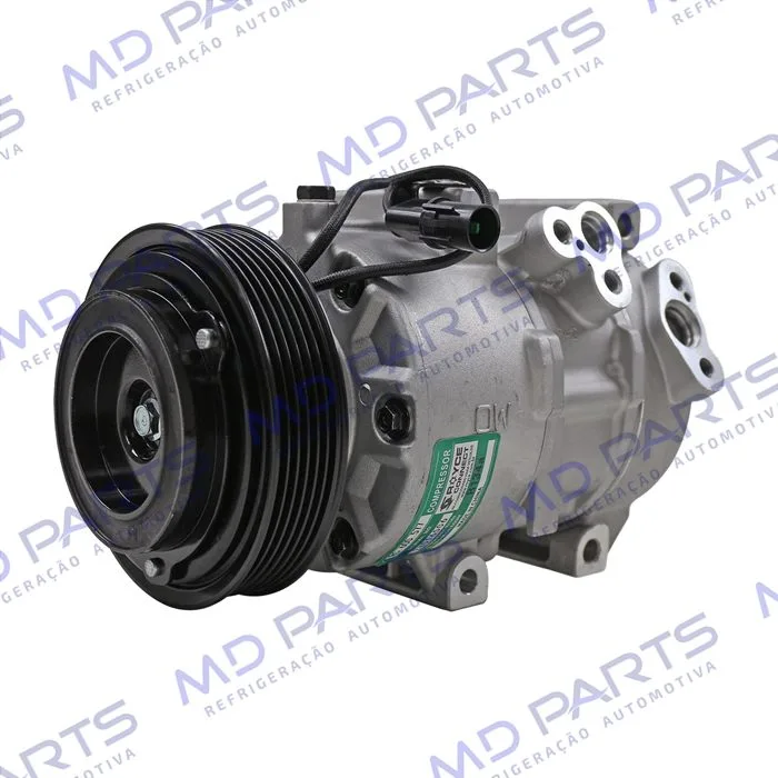 Compressor Modelo Doowon DV16 Kia Sorento 2.4 / 3.5 2011> - 12 Volts Polia 6pk 119mm — foto 2