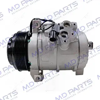 Compressor Modelo Denso 10S15C Mitsubishi ASX/ Outlander 2019> - 12 Volts Polia 6pk OEM: CD1400645 / BC447160-646