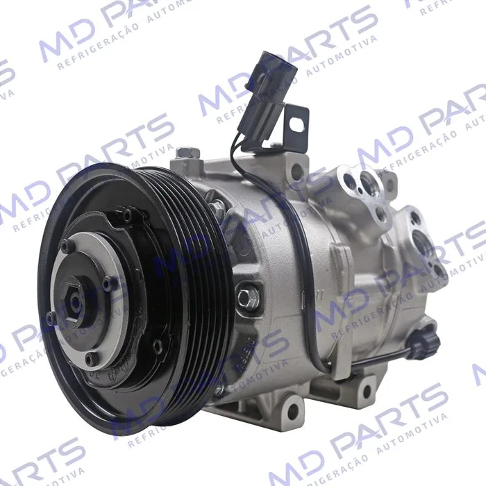 Compressor Modelo Doowon Hyundai Nova Tucson 2018> Conexão 16MM - 12 Volts Polia 6pk 125mm — foto 2