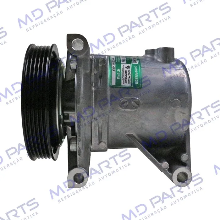 Compressor Modelo AA Calsonic Fiat Palio/Uno Fire 2006>/ Novo Uno 2011 Até 2014 - 12 Volts Polia 5pk 115mm OEM: 51786321