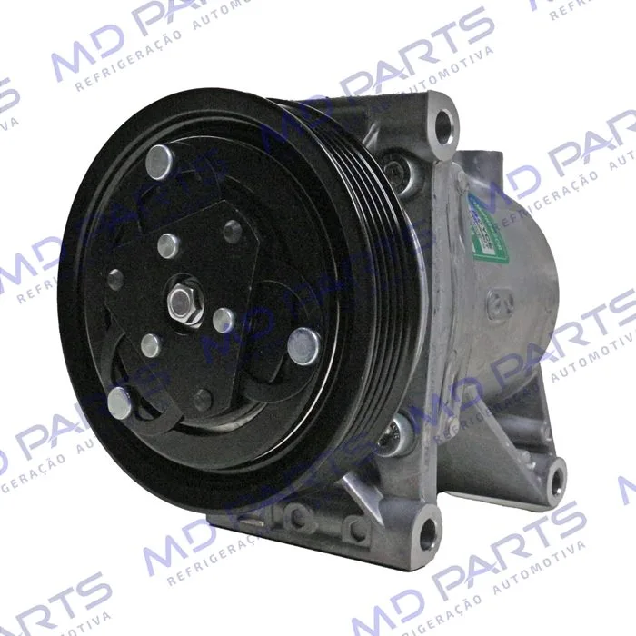 Compressor Modelo AA Calsonic Fiat Palio/Uno Fire 2006>/ Novo Uno 2011 Até 2014 - 12 Volts Polia 5pk 115mm OEM: 51786321 — foto 2