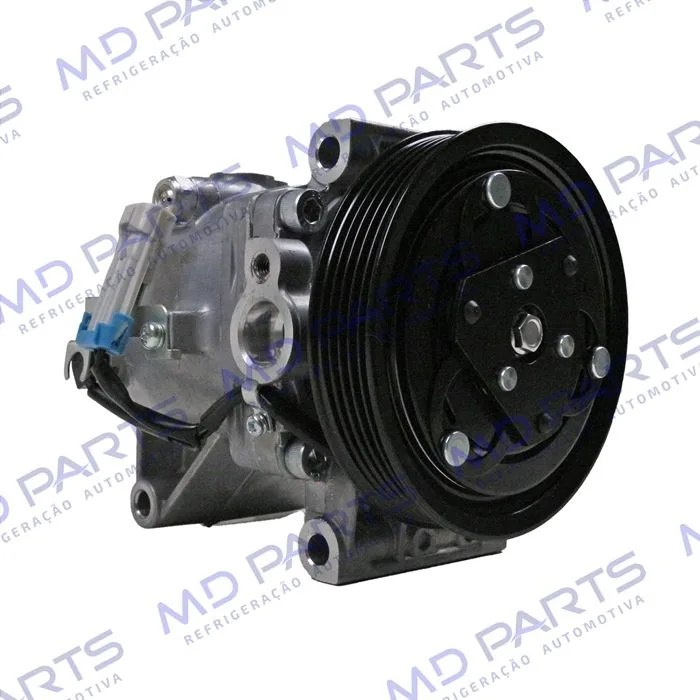 Compressor Modelo AA Calsonic Fiat Palio/Uno Fire 2006>/ Novo Uno 2011 Até 2014 - 12 Volts Polia 5pk 115mm OEM: 51786321 — foto 4