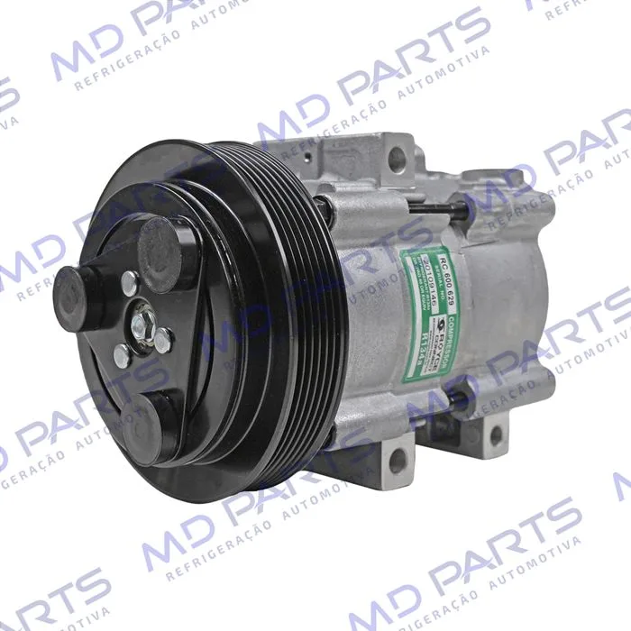 Compressor Fic Ford FS10 FX15 Fiesta / Ka / F250 Gasolina / Ecosport 1.6/ Hyundai Elantra - 12 Volts Polia 6pk 148mm R134a — foto 2