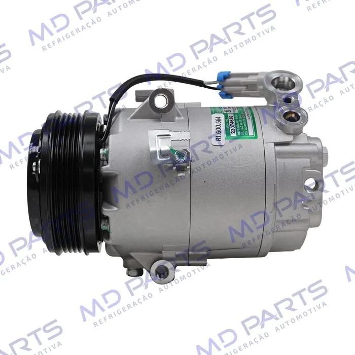 Compressor CVC Chevrolet Agile 1.4 2009>/ Montana 2011> - 12 Volts Polia 5pk 109mm OEM: 94752372