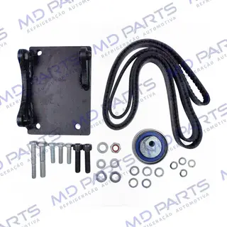 Suporte do Compressor Modelo 5H14/7H15 Polia 6pk F250/F350 Motor MWM Instalação
