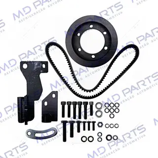 Suporte do Compressor Modelo 5H14/7H15 Polia 2A Caminhão Volkswagen MWM 7-100/8-120/8-140/8-150 Instalação Kit