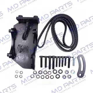 Suporte Do Compressor Modelo 5H14/7H15 8pk Caminhão Volkswagen 8-150/ 15-170/ 24-250/ 17-250 4 Cilindros Worker Constellation Eletron Cummins